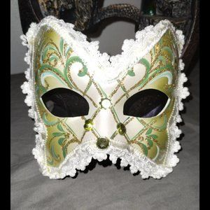 Vintage Venezia, stamped 2013, LA MASCHERA DEL GALEONE Hand Painted Ceramic Mask